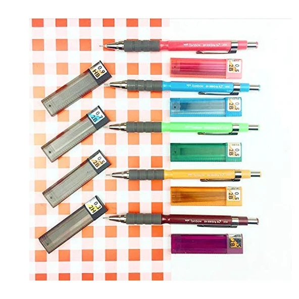 Tombow SH-300 Grip 0,7mm Beyaz Versatil Kalem Okul Seti GR21 - Resim 3