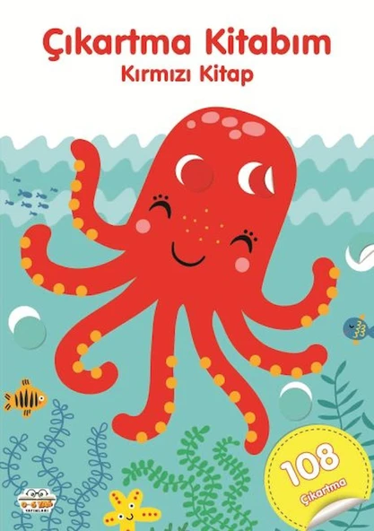 Çıkartma Kitabım - Kırmızı Kitap ürün görseli