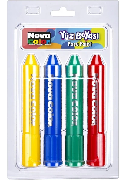 Nova Color Yüz Boyası 4 Lü Set Nc-211 ürün görseli