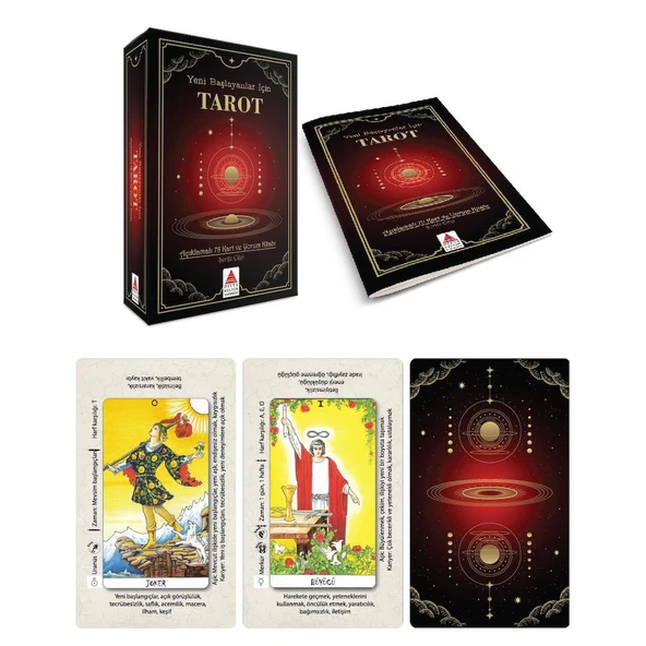 Yeni Başlayanlar için Tarot Destesi ve Kitabı ürün görseli