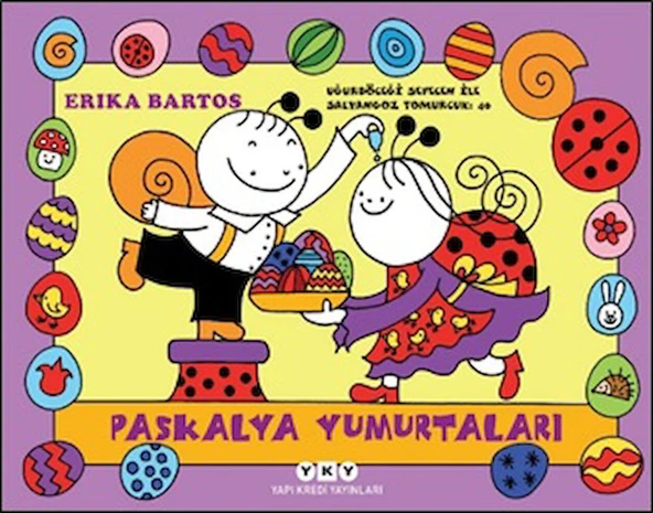 Uğurböceği Sevecen İle Salyangoz Tomurcuk 40 - Paskalya Yumurtaları ürün görseli