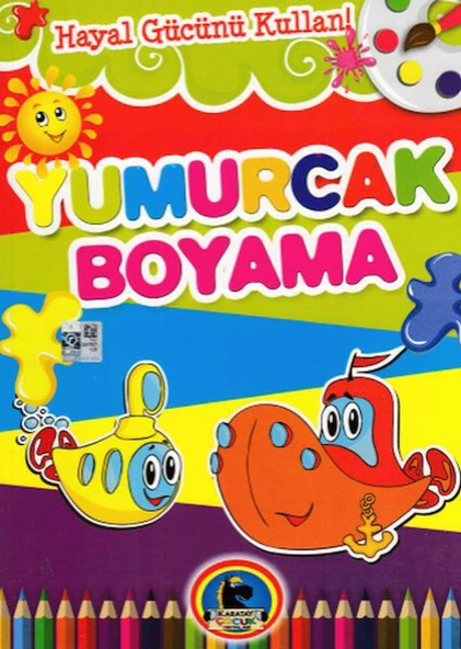 Yumurcak Boyama Kitabı (8 Kitap Takım) ürün görseli