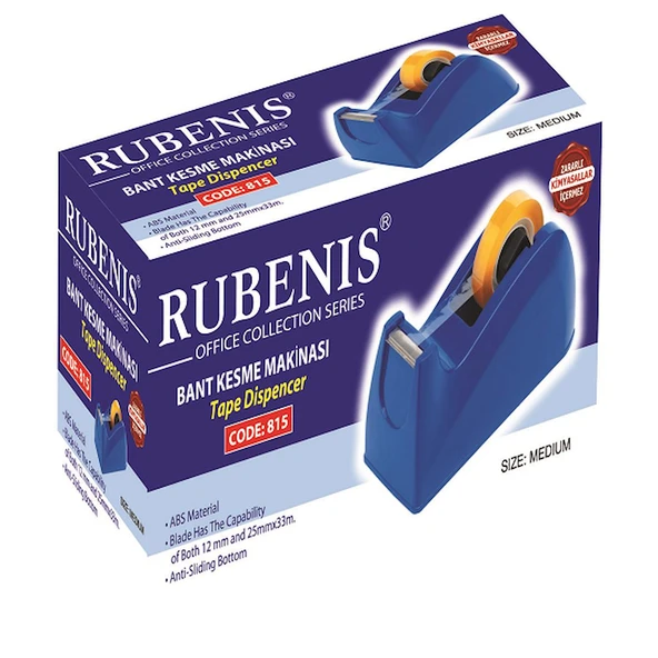 Rubenis Selefon Bant Makinesi Orta 12x33 815 ürün görseli