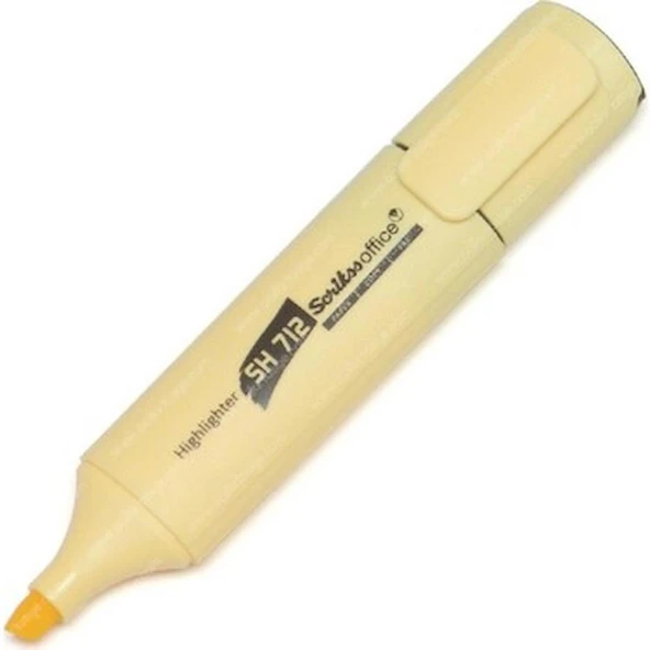 Scrikss Fosforlu Kalem Pastel Sarı Sh 712 ürün görseli