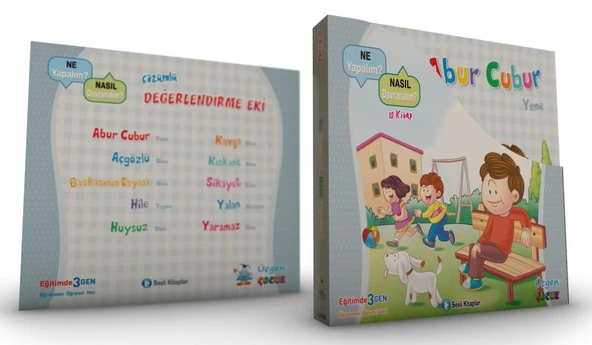 Üçgen Çocuk 2. Ve 3. Sınıf Ne Yapalım? Nasıl Davranalım Serisi 10 Lu Hikaye Seti 2023 ürün görseli