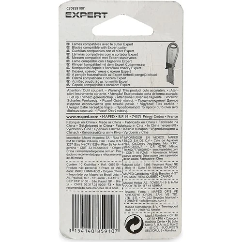 Maped Expert Maket Bıçağı Yedeği 085910 - Resim 3