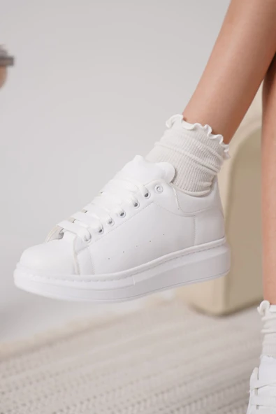 Arimas Beyaz Spor Ayakkabı - Resim 2