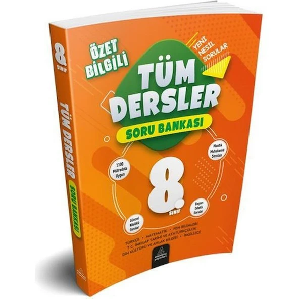 8. Sınıf Tüm Dersler Soru Bankası ürün görseli