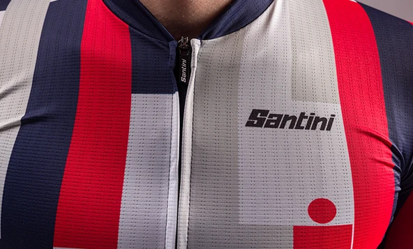 Santini Ironman AAHONOUI Erkek Bisiklet Forması 2I94075CESLKAAHO - Resim 8