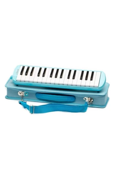 Melodika 32 Tuşlu Pastel Renkler Mavi Çantalı ürün görseli