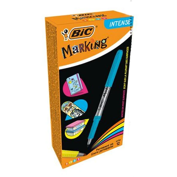 Bic Kalem Markıng İşaretleme Kalıcı Karışık Renk 12 Li 940469 ürün görseli
