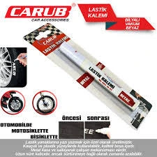 CARUB LASTİK KALEMİ BR462 10 07 BEYAZ ürün görseli 1