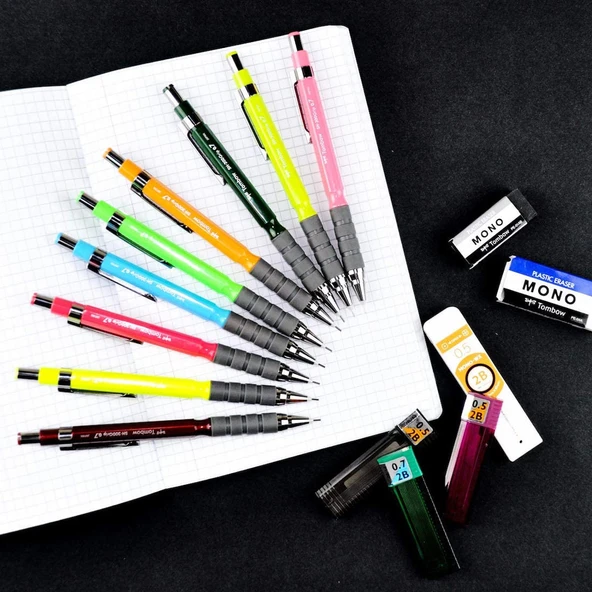 Tombow SH-300 Grip 0,7mm Beyaz Versatil Kalem Okul Seti GR21 ürün görseli