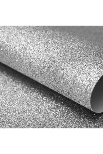 Bu-bu Fon Kartonu Simli 50x70 Gümüş 10 Lu ürün görseli