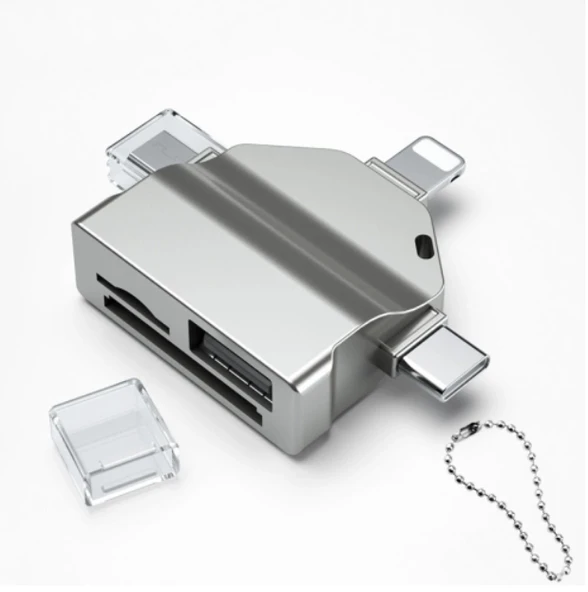 pilelistore ZR591 Flashdrive 7 İn 1 Card Reader