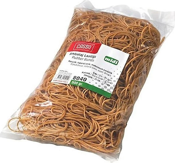 Cassa Ambalaj Lastiği Kauçuk 500 Gr Midi 8040 ürün görseli