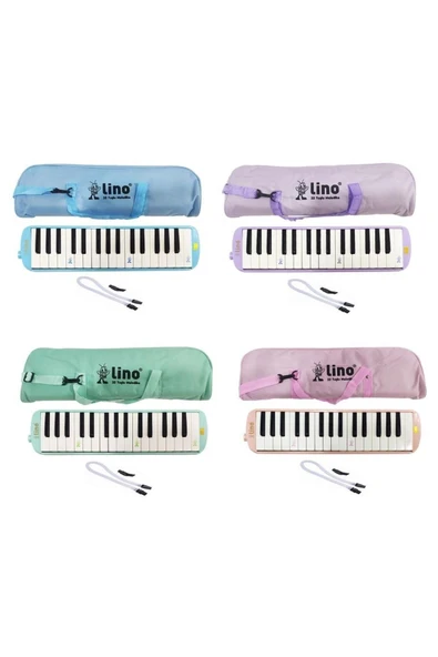 Lino Melodika 32 Tuşlu Bez Çanta Pastel Karışık Ln-32-pks