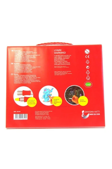 Pastel Boya 24 Renk Plastik Çantalı Faber Castel 24 Renk Pastel Boya Çantalı Plastik - Resim 3