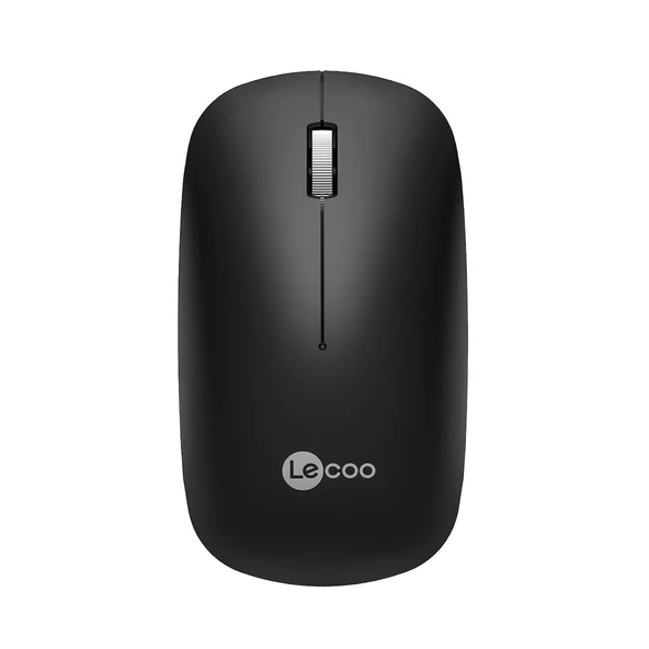 Lenovo Lecoo WS214 1200 DPI 4 Tuşlu Kablosuz Mouse Siyah ürün görseli