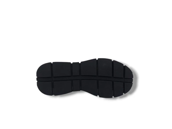 Best Of 2016 Erkek Siyah Kalın Taban Şık Casual Ayakkabı - Resim 6