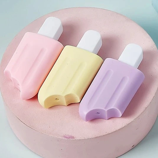 pilelistore 6'lı Mini Dondurma Fosforlu Işaretleme Kalem Seti - 2