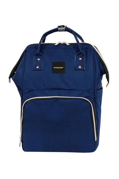 pilelistore Çok Amaçlı Anne Bebek Bakım Sırt Çantası Klasik Mavi