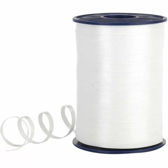 KİKAJOY RABANT ŞERİT ( 8 mm ) -PASTEL BEYAZ ürün görseli