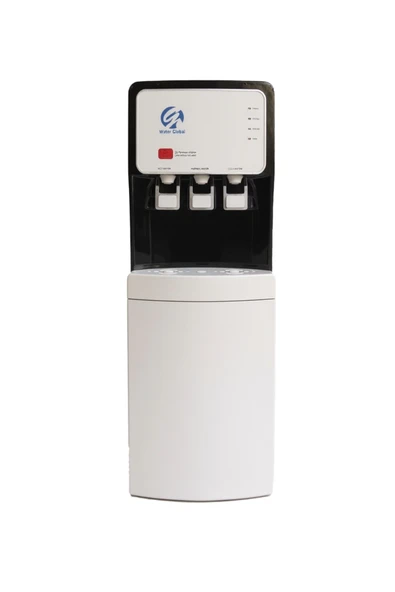 Arıtmalı Su Sebili 100 GPD RO - Sıcak, Ilık ve Soğuk Su - 3 Musluklu Beyaz (Üreticiden) - Resim 3