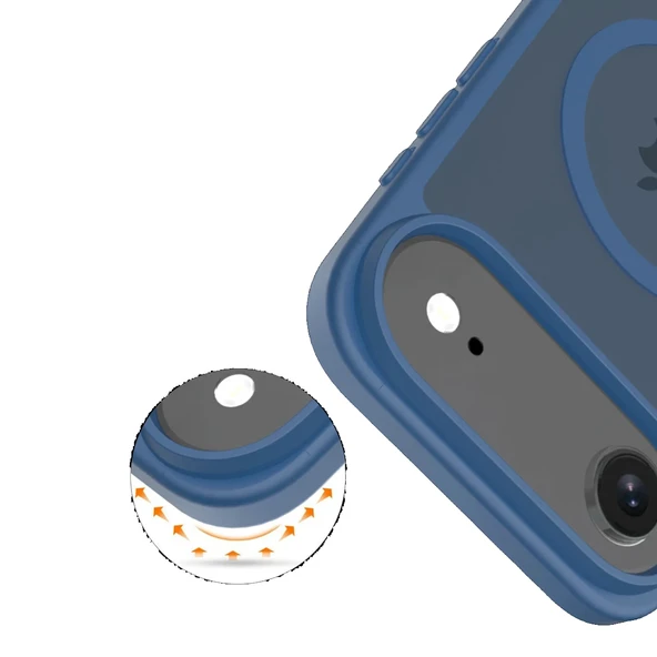 Joko iPhone 17 Air Kılıf Jota Seri Magsafe Kapak - 8