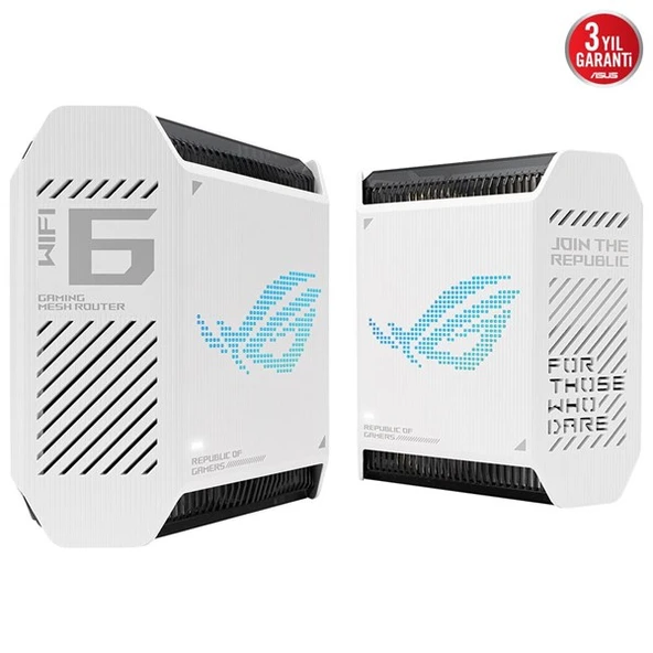 <![CDATA[ASUS ROG RAPTURE  GT6(W-2-PK) AX10000 ROUTER BEYAZ]]> - 4