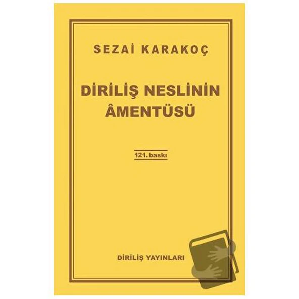 Diriliş Neslinin Amentüsü ürün görseli