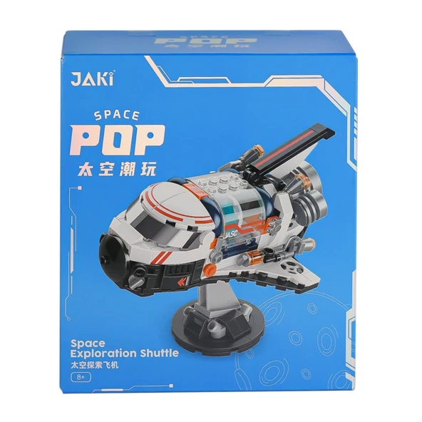 JK8507 JAKİ Uzay Keşif Mekiği Blok Seti -Vagon life ürün görseli