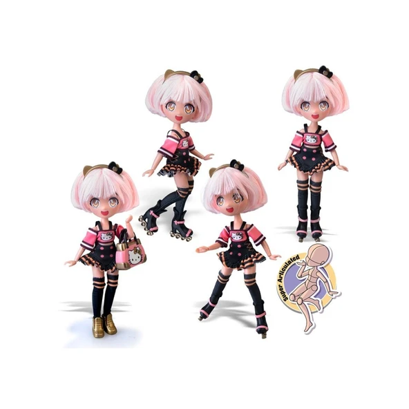HKTF1000 Hello Kitty Manga Bebek - Golden Diva Roller - 3