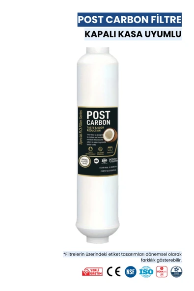 Post Karbon Coconut Filtre Hindistan Cevizi Kabuğu Karbonlu Tat ürün görseli