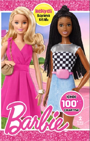 Barbie 100+ Çıkartma Hediyeli Boyama Kitabı ürün görseli