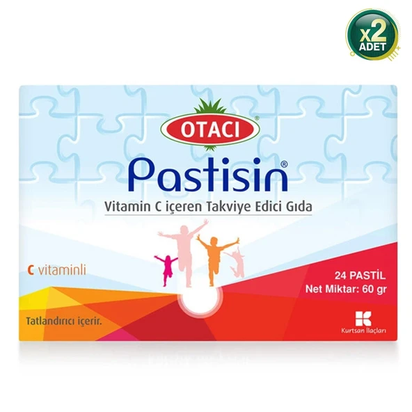Otacı Pastisin C Vitaminli 24'lü Çocuk Pastili 2 Adet ürün görseli 1