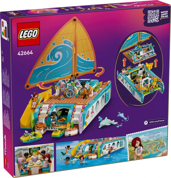 LEGO Friends Gezi Teknesi Macerası 42664 - Resim 7