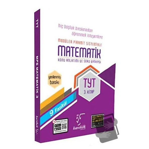 2024 TYT Matematik Konu Anlatımı ve Soru Bankası 3. Kitap ürün görseli