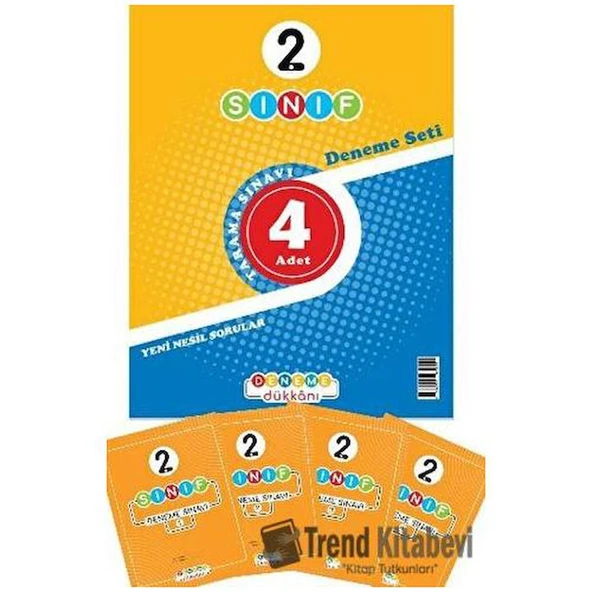 2. Sınıf 4lü Deneme Seti ürün görseli