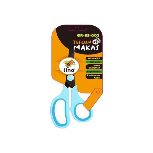 Lino Teflon Makas - Yapışmaz Blisterli GR-SS-003 ürün görseli