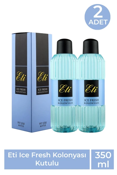 Eti Ice Fresh Kolonya 350 ml 2 Adet ürün görseli