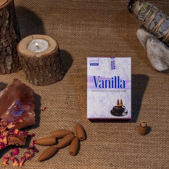 VANİLLA - VANİLYA KOKULU GERİ AKIŞ CONES TÜTSÜ