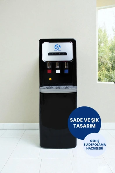 Arıtmalı Su Sebili 80 GPD RO - Sıcak, Ilık ve Soğuk Su - 3 Musluklu (Üreticiden) - Resim 4