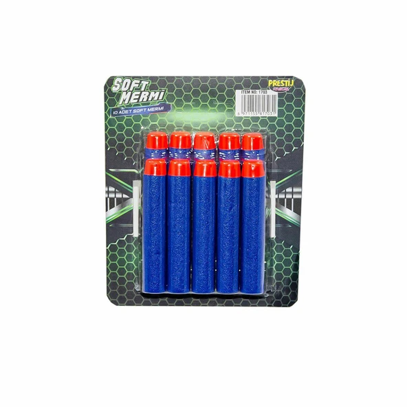 FAB 1703 Kartelalı 10lu Dart Mermisi - Prestij Oyuncak