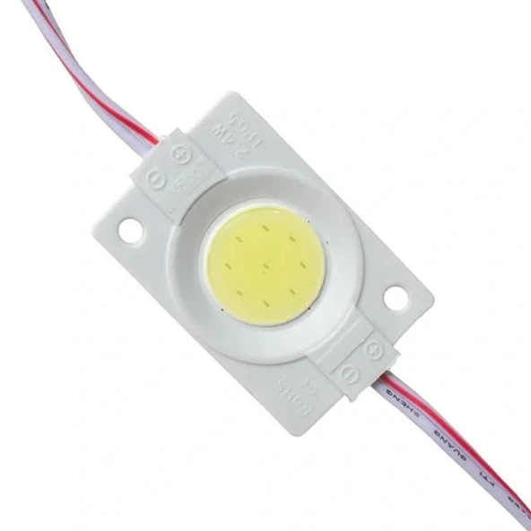 Powermaster Yuvarlak 30x45 Mm Kasalı Kapaksız 12 Volt Beyaz Cob Led
