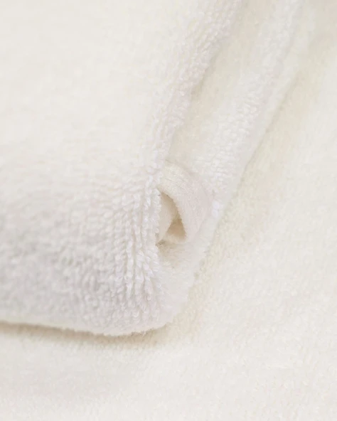 %100 Pamuk | Velune El & Yüz Havlusu | Kırık Beyaz | 50x85 | Otel Serisi - Resim 5