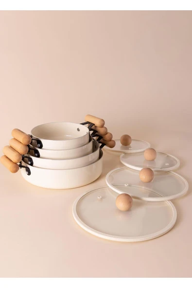 The Mia Cucina Di Mia Sığ Tencere 24 cm CDM0008 - 7