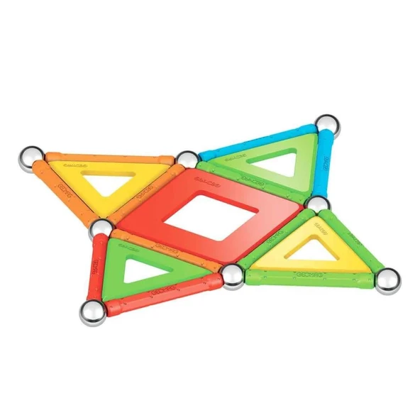 0377 Renkli Manyetik Zeka Oyunu 35 Parça -NessiWorldman - Resim 2