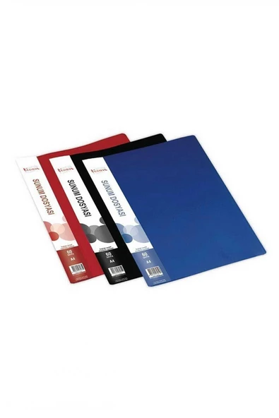 Ticon 60'lı Sunum Dosyası Kırmızı ürün görseli