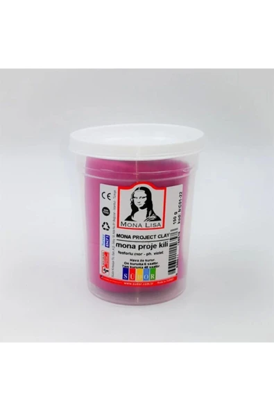 SÜDOR MC01-22 MONA PROJE KİLİ 150 GR FOSFORLU MOR ürün görseli